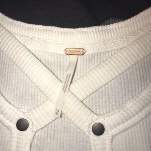 Free people cut out top